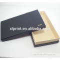 Custom luxury Gift box black decorative cardboard drawer packaging box